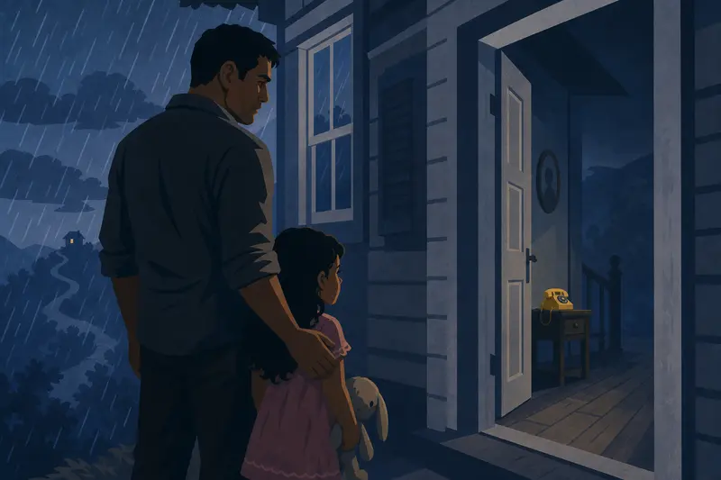 Cover illustration for Thank You, Bibiana, A0 Spanish story
