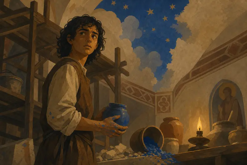 Cover illustration for One Jar of Sky, A2 Spanish story