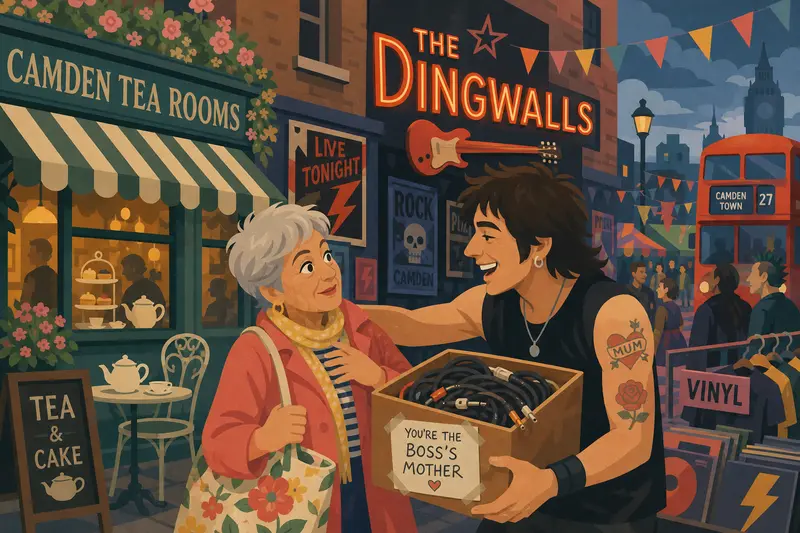 Cover illustration for The Wrong Tea Party, A2 Spanish story