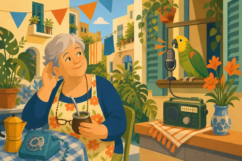 Cover illustration for The Afternoon News, A1 Spanish story