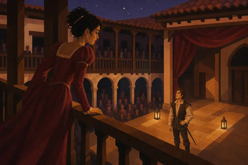 Cover illustration for The Word She Changed, B2 Spanish story