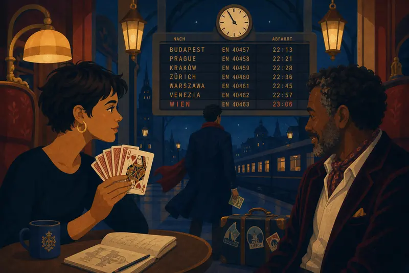 Cover illustration for The Queen of Hearts Goes Home, A2 Spanish story