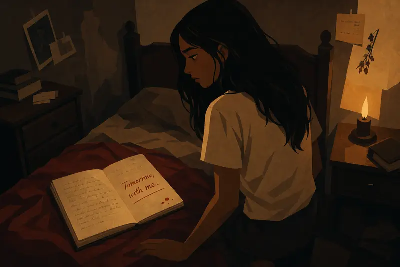 Cover illustration for With Me, A1 Spanish story