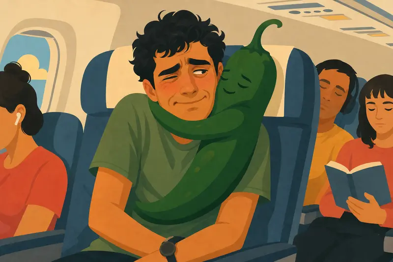 Cover illustration for Five Hours, One Chile, A1 Spanish story