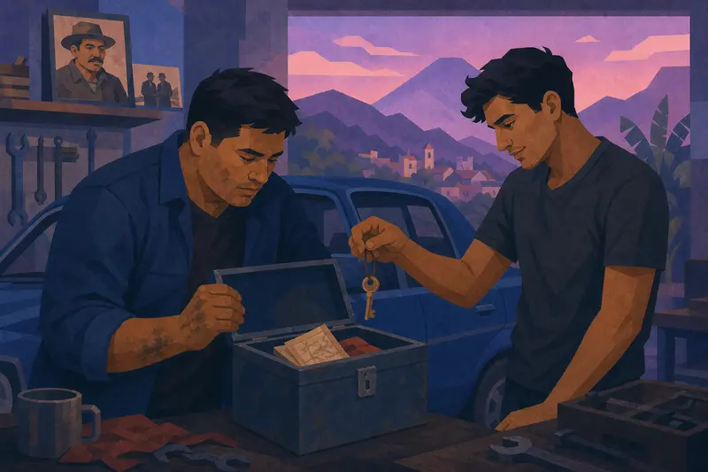 Cover illustration for Where He Kept His Heart, A2 Spanish story