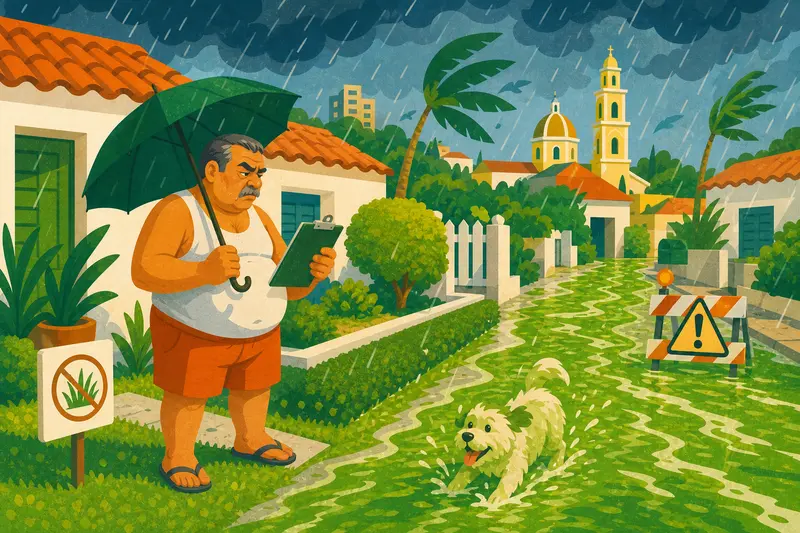 Cover illustration for A Green River Runs Down the Street, A2 Spanish story