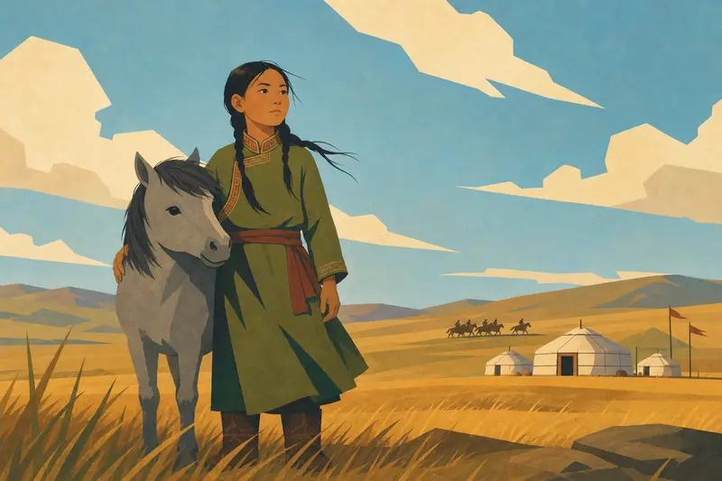 Cover illustration for The Pony That Never Stopped, A2 Spanish story
