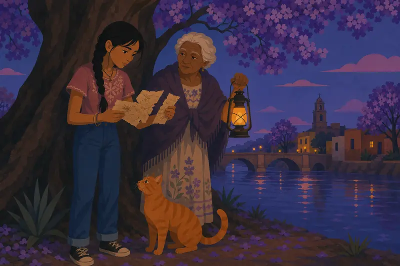 Cover illustration for Fifty Springs Later, A2 Spanish story