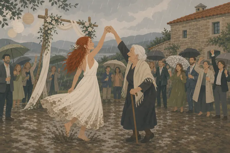 Cover illustration for Dancing in the Mud, A1 Spanish story