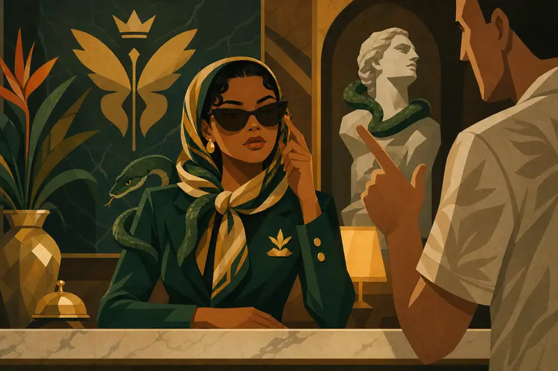 Cover illustration for Stone Cold Service, B2 Spanish story