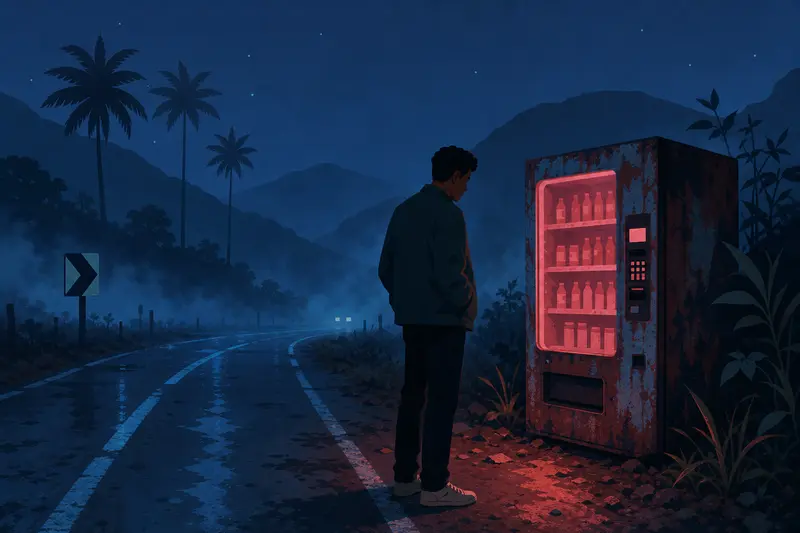 Cover illustration for The Last Soda, B1 Spanish story