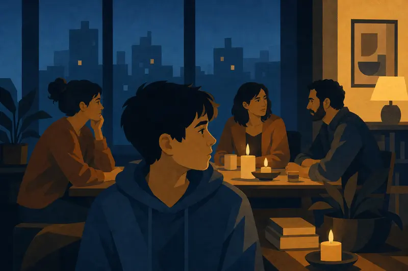 Cover illustration for Three Days Without Light, B1 Spanish story