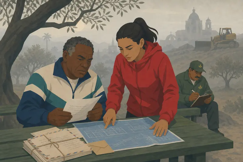 Cover illustration for Two Letters, B2 Spanish story