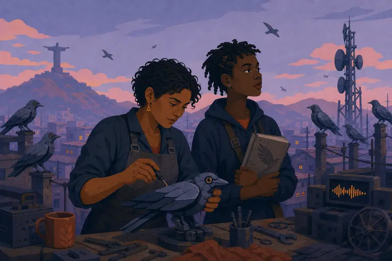 Cover illustration for Four Minutes of Dawn, B2 Spanish story