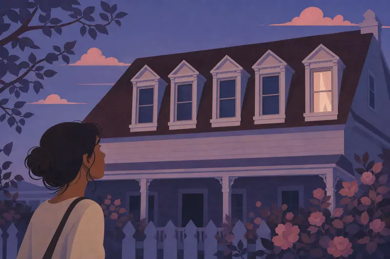Cover illustration for The Fifth Window, A2 Spanish story