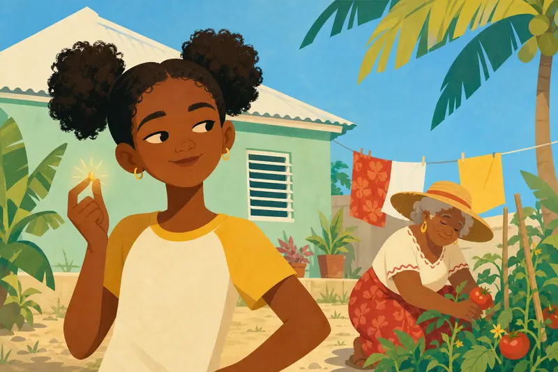 Cover illustration for Seven Days of Nothing, A1 Spanish story