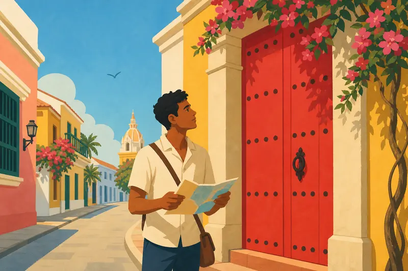 Cover illustration for The Museum Can Wait, A1 Spanish story