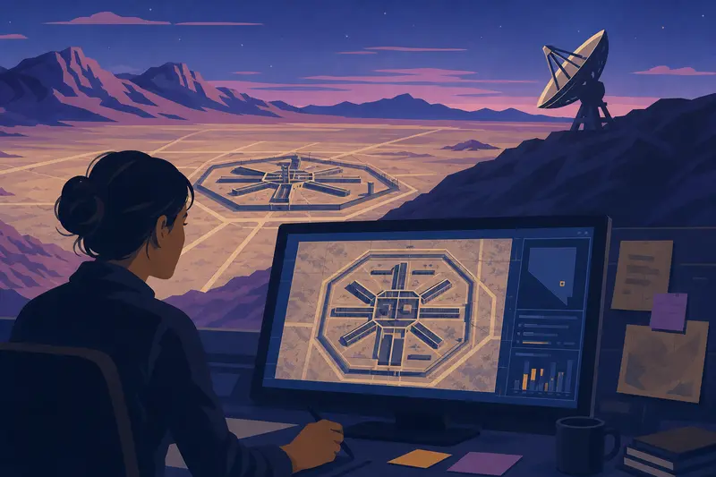 Cover illustration for The Coordinates That Didn't Exist, C1 Spanish story