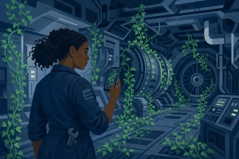 Cover illustration for Seeds in the Dark, B1 Spanish story