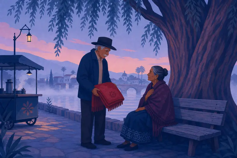 Cover illustration for A Name in the Night, A0 Spanish story