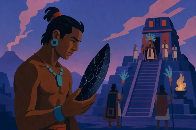 Cover illustration for The Flaw in the Glass, C1 Spanish story