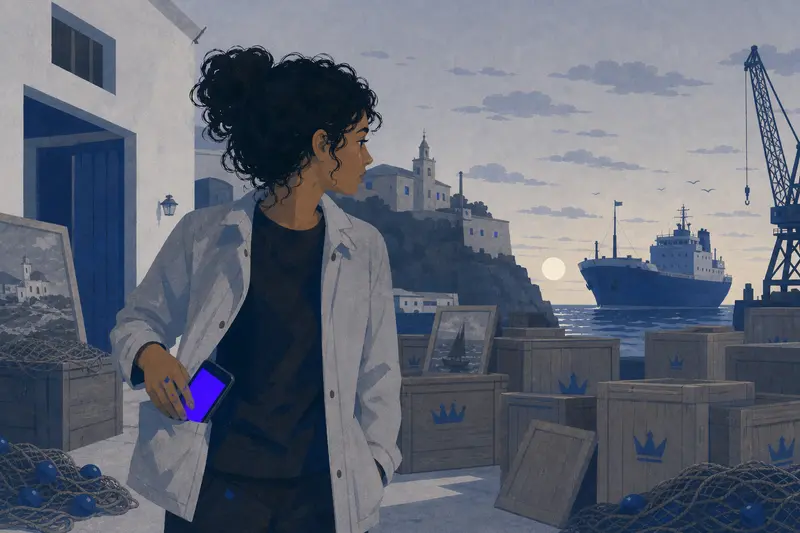 Cover illustration for The Color of the Truth, B1 Spanish story