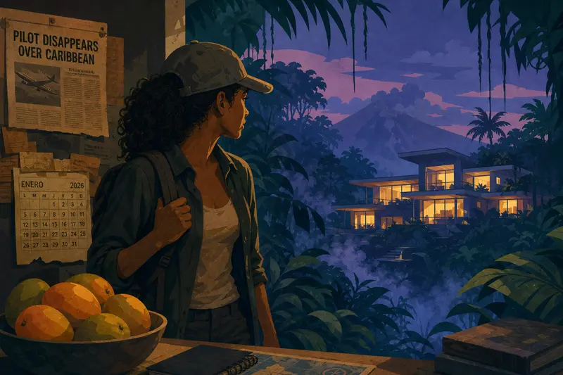 Cover illustration for The House That Waits, B2 Spanish story