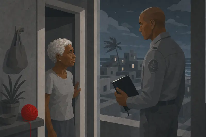 Cover illustration for Cold Hands, A0 Spanish story