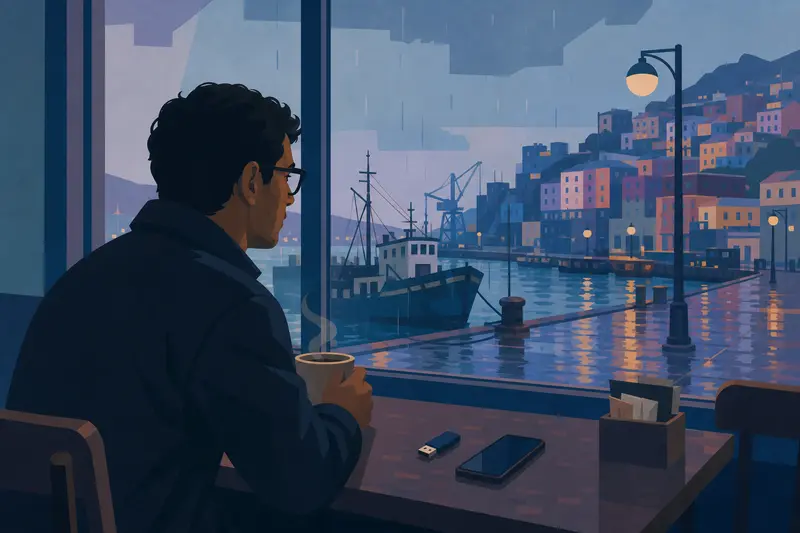 Cover illustration for Thanks, Written Backwards, A2 Spanish story