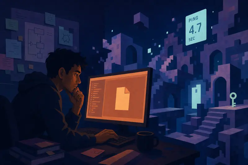 Cover illustration for The Empty File, B1 Spanish story