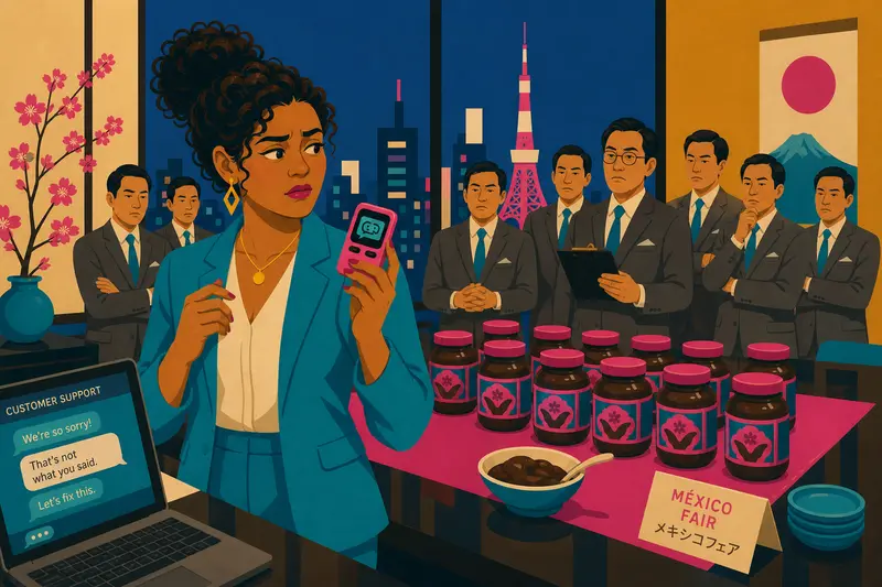 Cover illustration for Brutally Honest, Batteries Included, B2 Spanish story