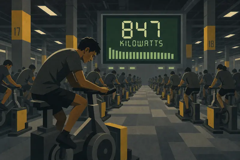 Cover illustration for 847 Kilowatts, A2 Spanish story