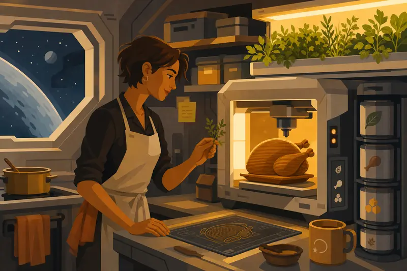 Cover illustration for A Turkey, Layer by Layer, B1 Spanish story