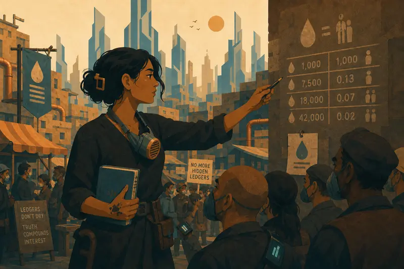 Cover illustration for The Public Accounting, C1 Spanish story