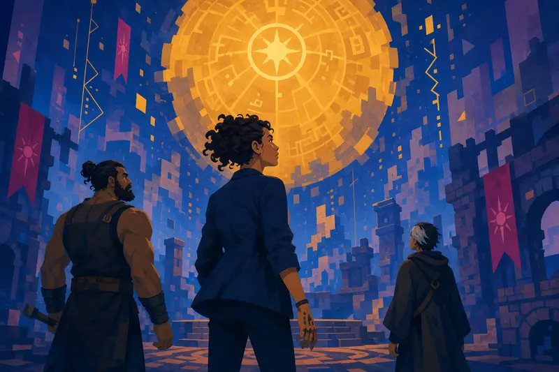 Cover illustration for The Door That Opens Once, C1 Spanish story