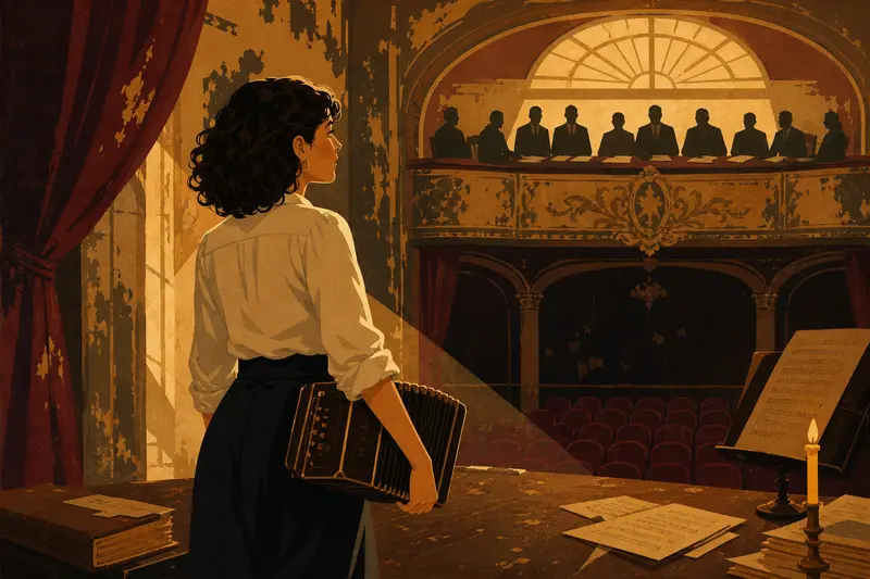 Cover illustration for The Night the Numbers Sang, B1 Spanish story
