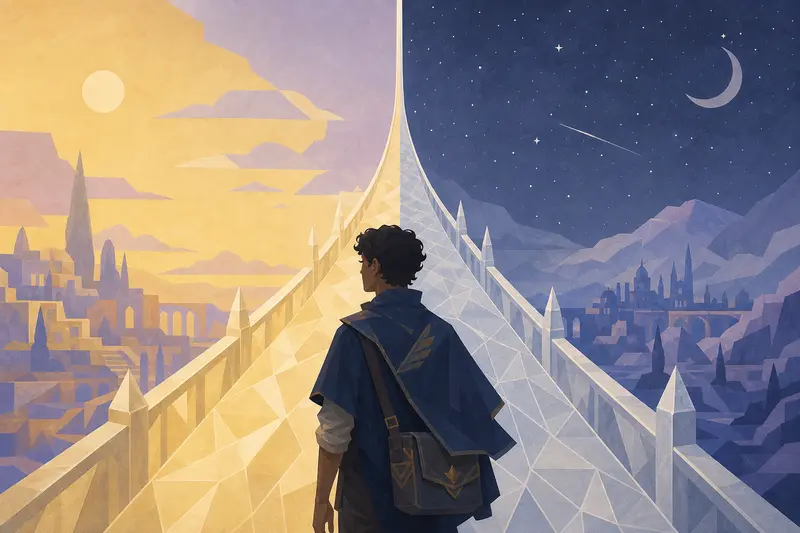 Cover illustration for The Last Pleasant Dream, B1 Spanish story