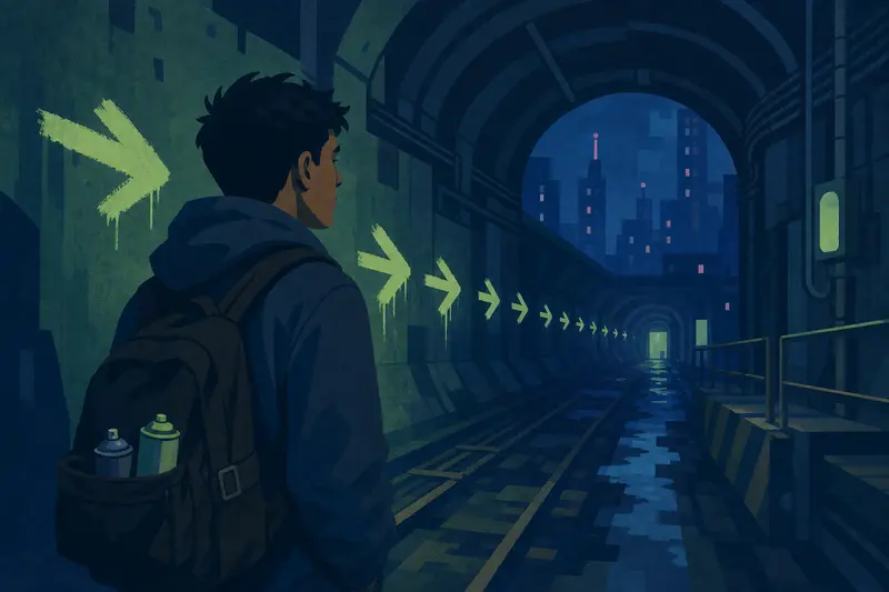 Cover illustration for The Map Beneath, B2 Spanish story