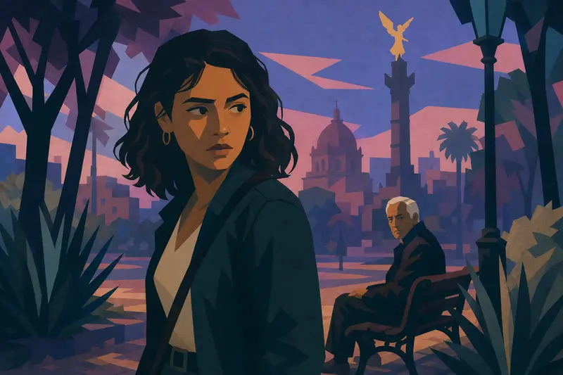 Cover illustration for The Man Who Knows, A1 Spanish story
