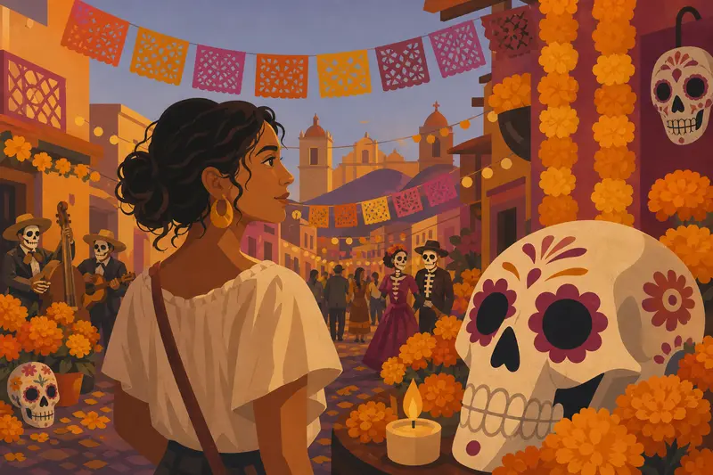 Cover illustration for The Laughing Skull, C1 Spanish story