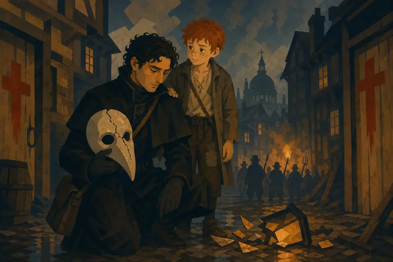 Cover illustration for A Crack in the Beak, A2 Spanish story