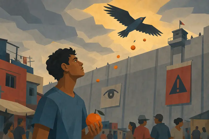 Cover illustration for The Tuesday Bird, A2 Spanish story