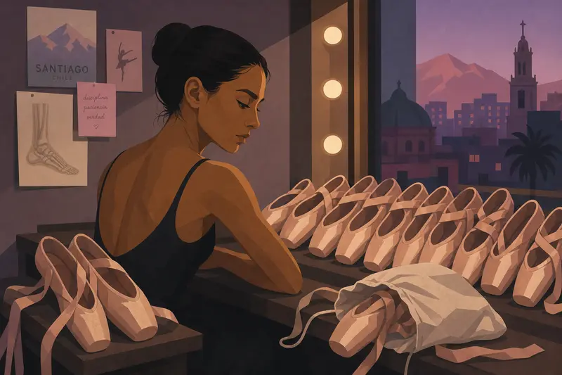Cover illustration for Four Pairs Left, C1 Spanish story