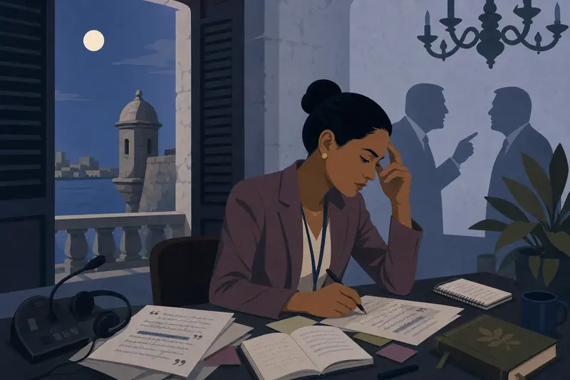 Cover illustration for The Words Between the Lines, B2 Spanish story