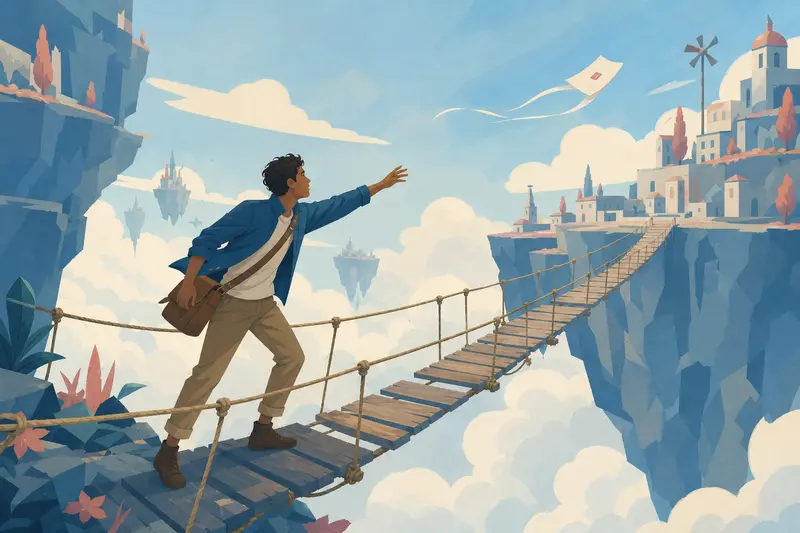 Cover illustration for What the Clouds Hide, B1 Spanish story