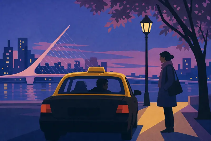 Cover illustration for Where You Need to Go, A1 Spanish story