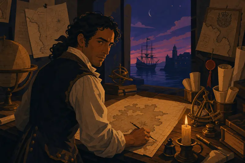 Cover illustration for The Island That Never Was, C1 Spanish story