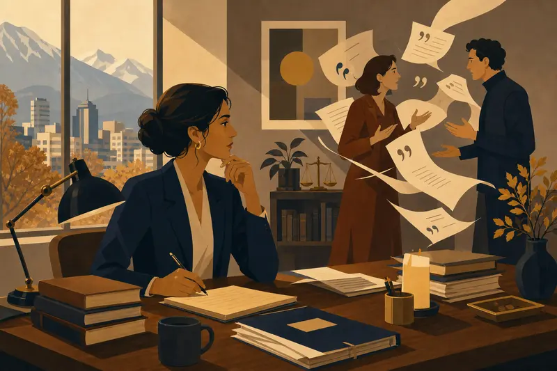 Cover illustration for The Language They Built Together, C1 Spanish story