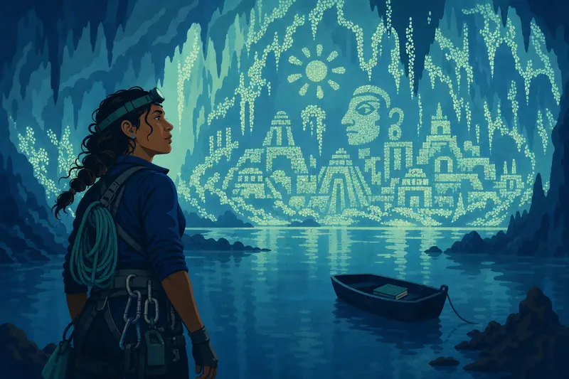 Cover illustration for What We Never Published, C1 Spanish story
