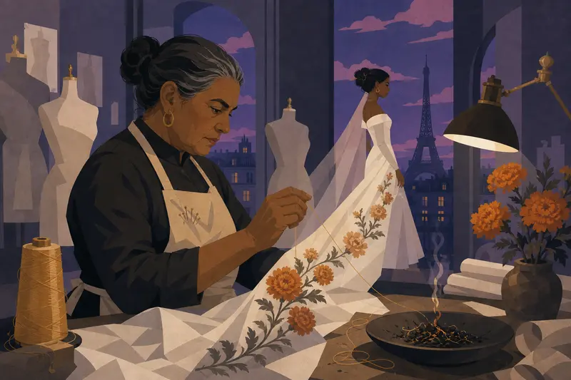 Cover illustration for The Second Skin, C1 Spanish story